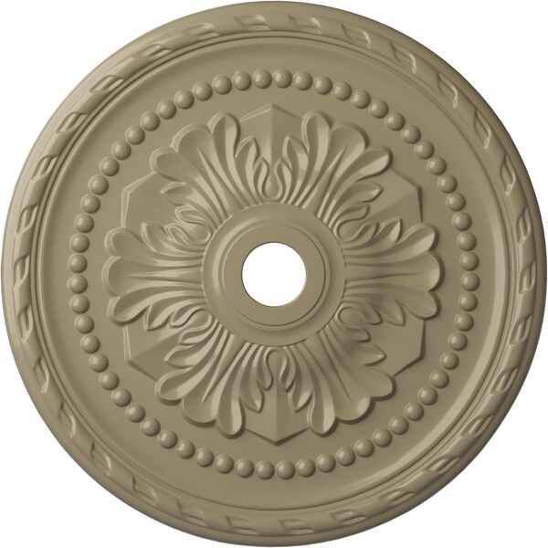Ekena Millwork Palmetto Ceiling Medallion (Fits Canopies up to 7 5/8"), 31 1/2"OD x 3 5/8"ID x 1 3/4"P, Gobi Desert CM31PMGDF - main